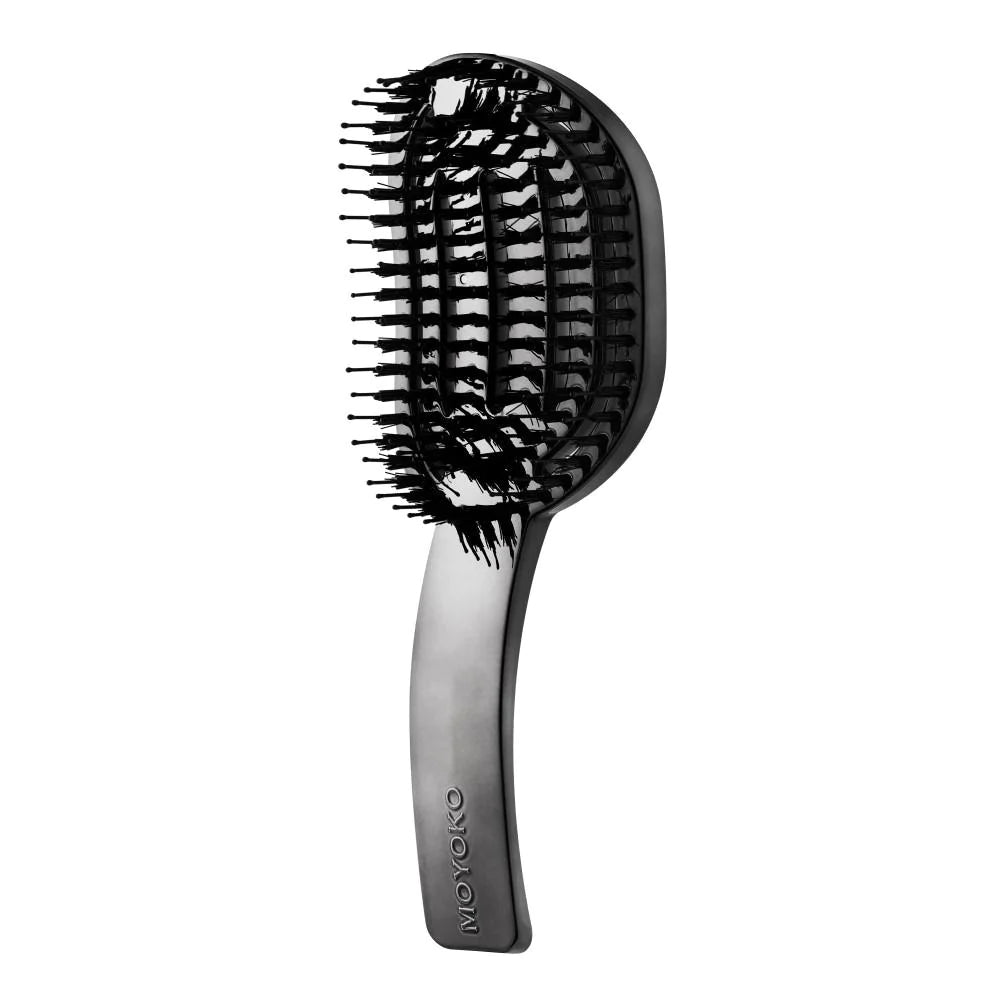 Moyoko - Hailo Detangling Brush - Gun Chrome