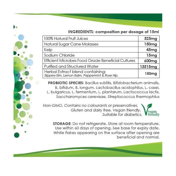 Rawbiotics - Gut - 500ml