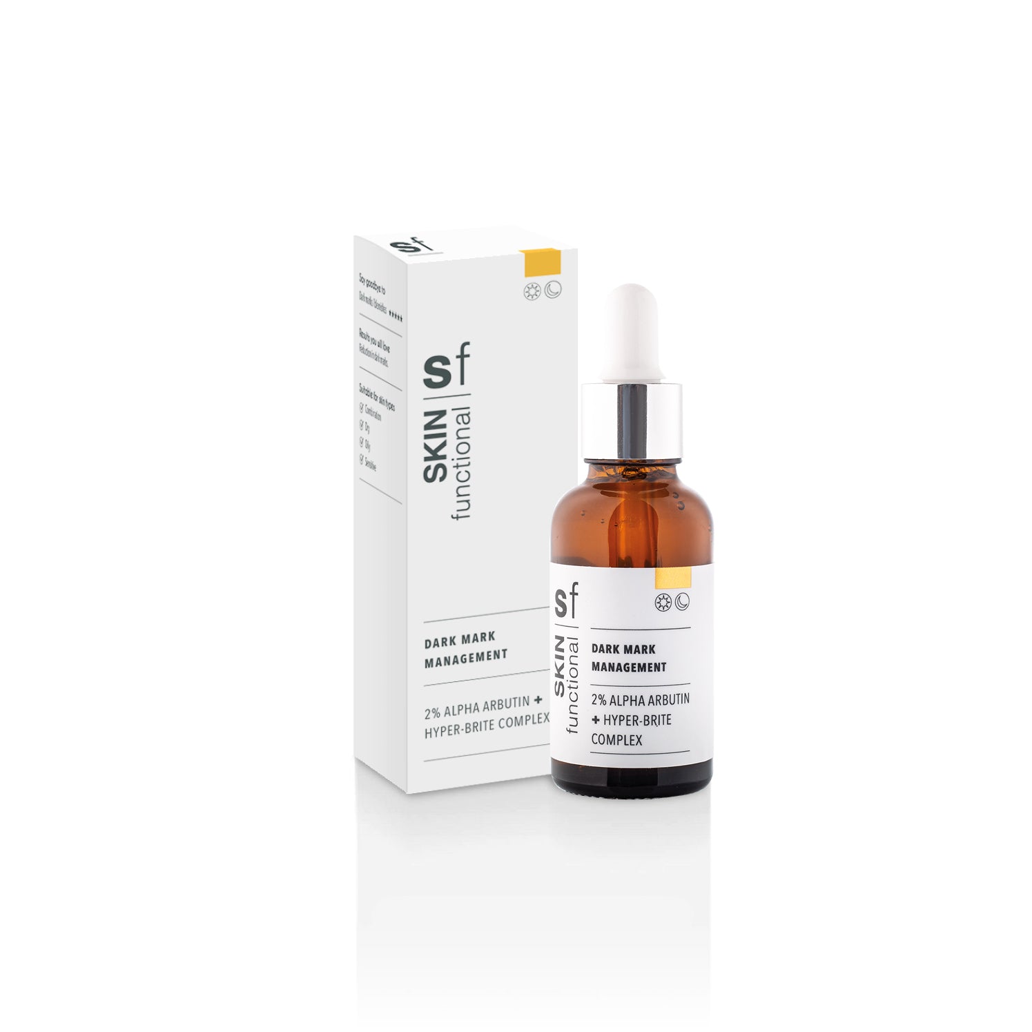 Skin Functional - Dark Mark Management 2% Alpha Arbutin + Hyper-Brite 30ml - KolorzOnline