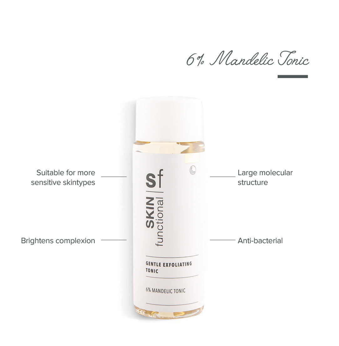 Skin Functional - Gentle Exfoliating Tonic 6% Mandelic Tonic (100ml) - KolorzOnline