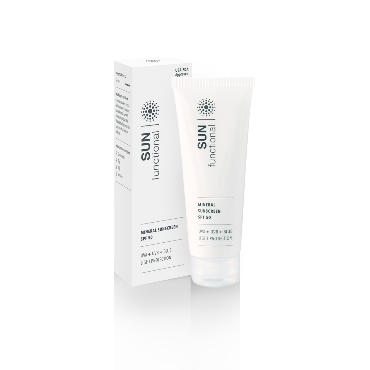 Skin Functional - SPF 50 Mineral Sunscreen | UVA UVB + Blue