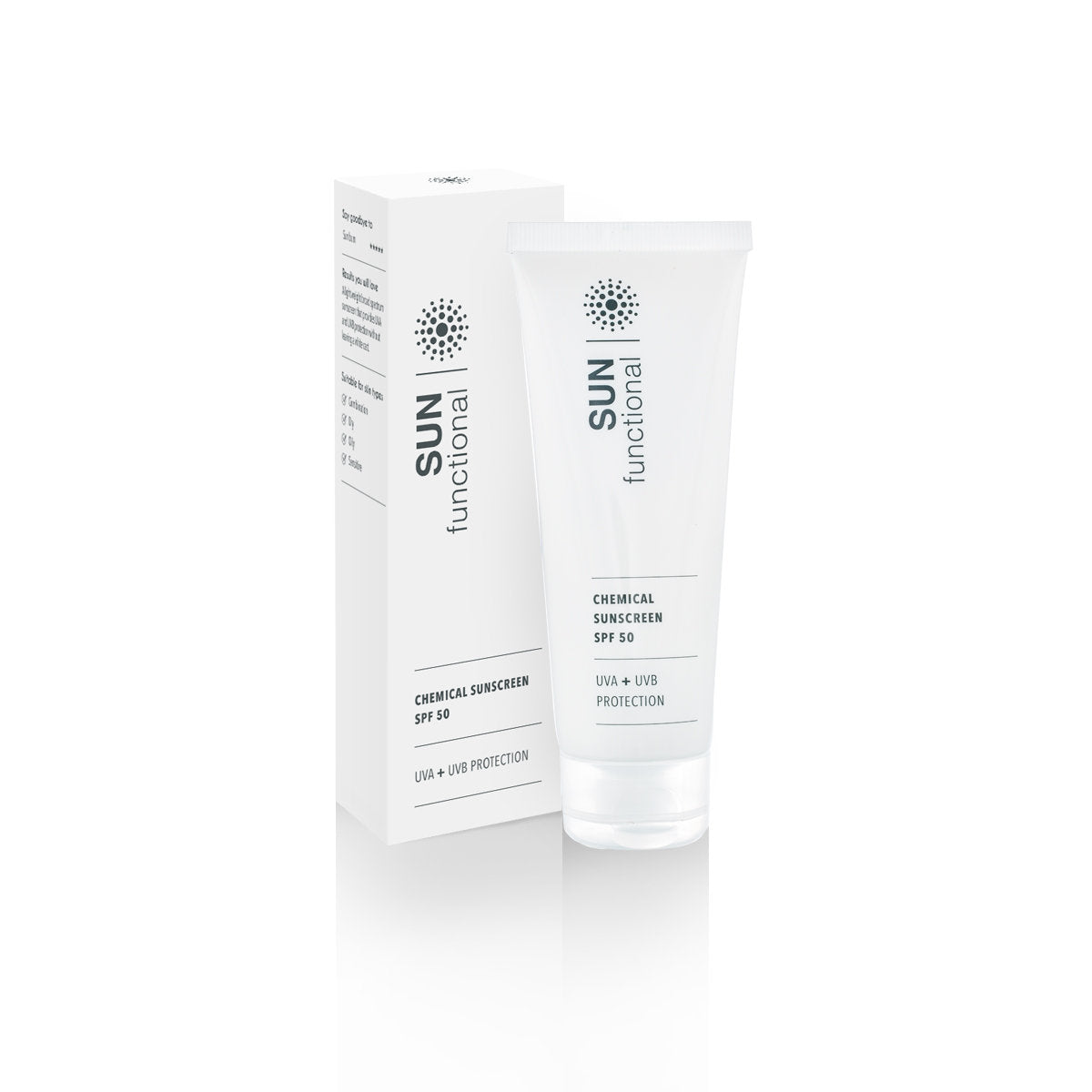Skin Functional - SPF50 Chemical Sunscreen | UVA and UVB