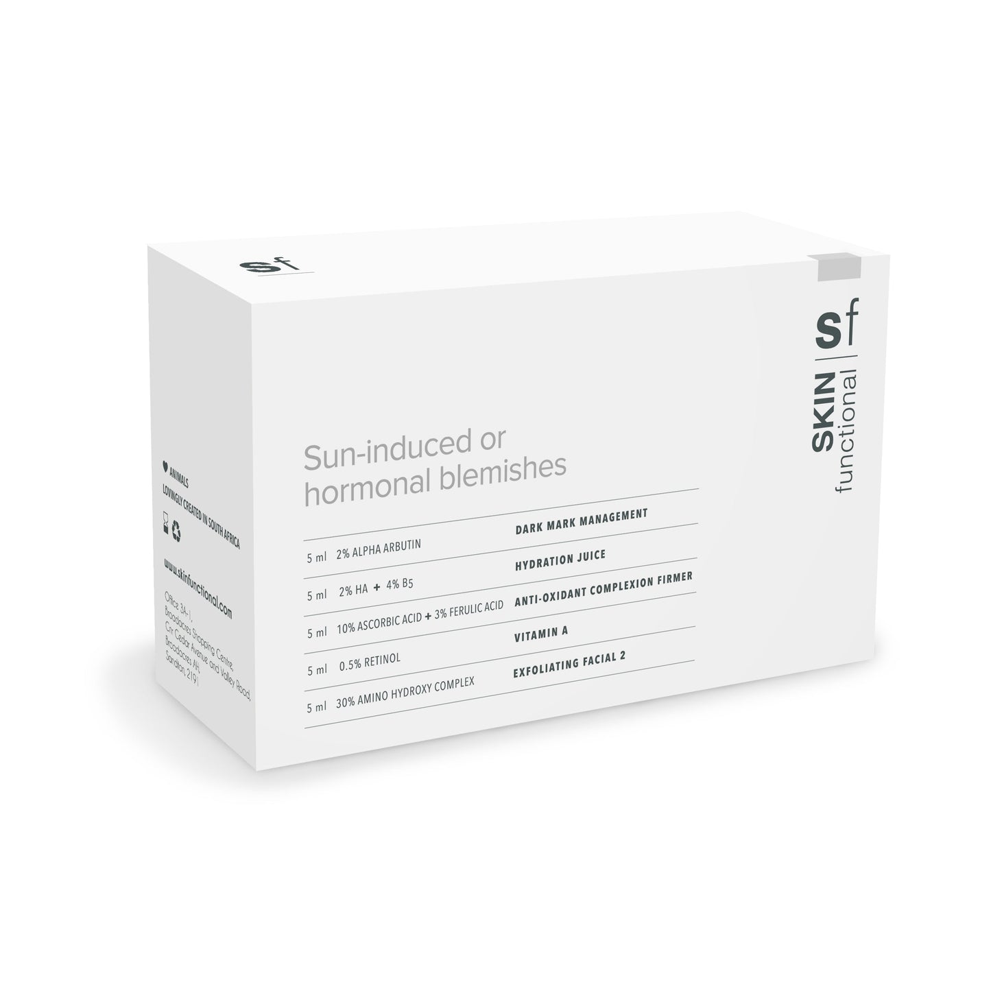 Skin Functional - Sun Induced & Hormonal Blemishes- Introductory Set - KolorzOnline
