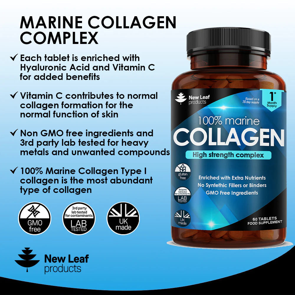 Super Collagen Type 1 100% Marine Collagen Tablets