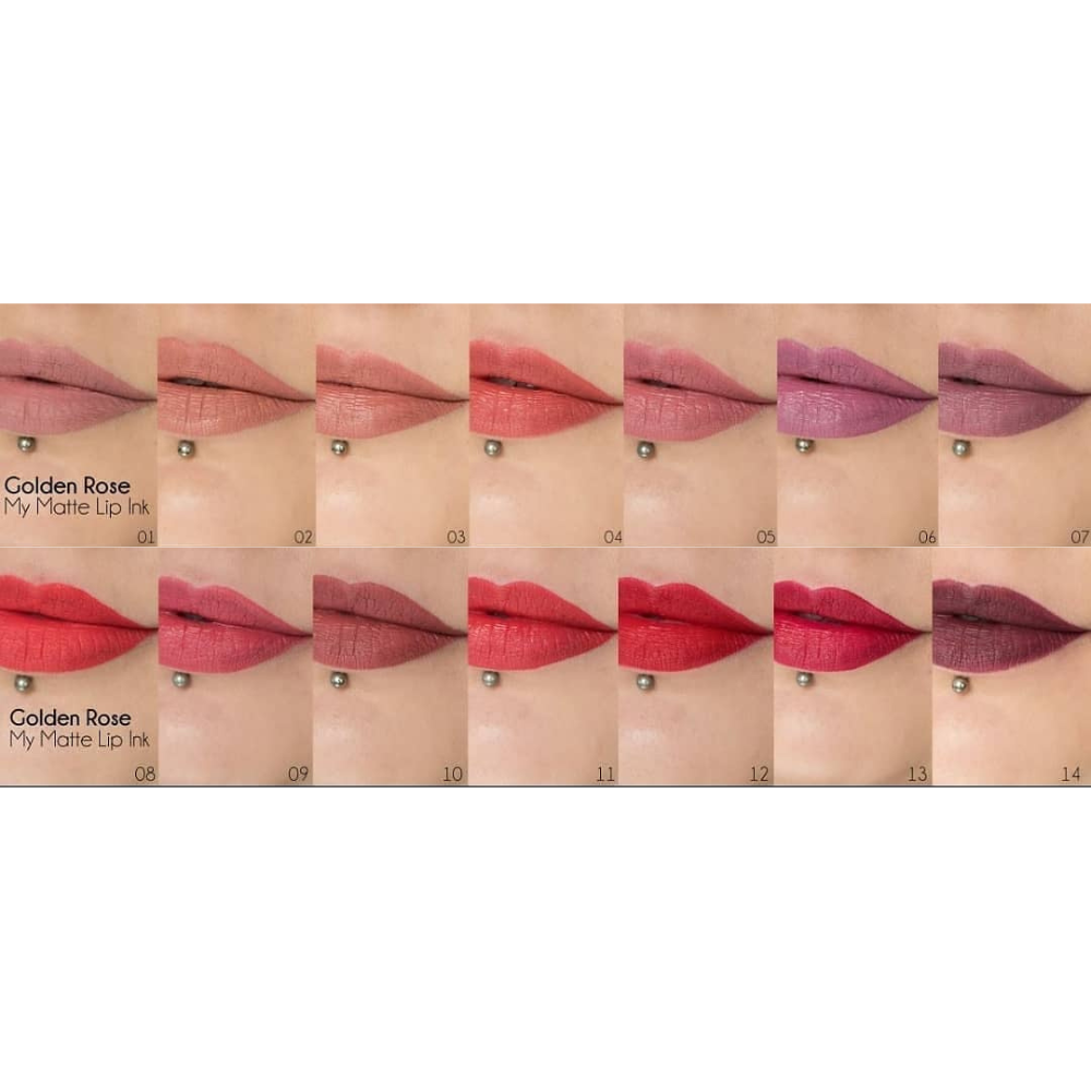 Golden Rose - My Matte Lip Ink (Vegan) - 18