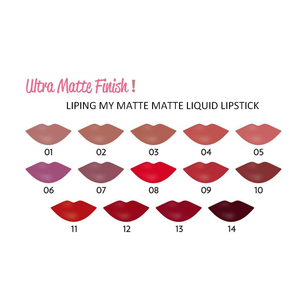 Golden Rose - My Matte Lip Ink (Vegan) - 18