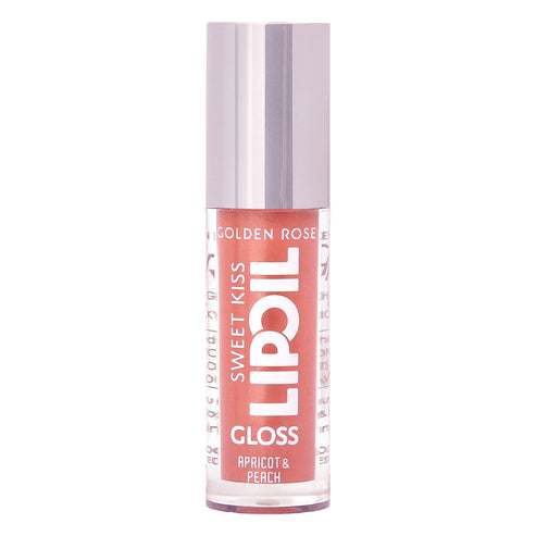 Golden Rose -Sweet Kiss Lip Oil Gloss - 02 Apricot & Peach