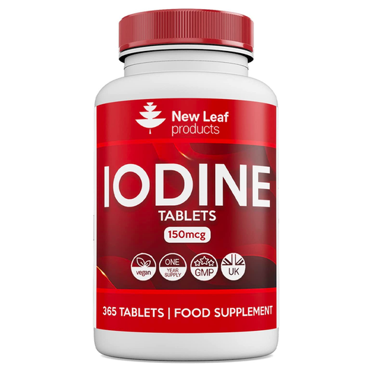 New Leaf - Iodine Tablets 150mcg 12 Months Supply