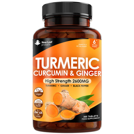 New Leaf - Turmeric Tablets 95% Curcumin 6 Months Supply