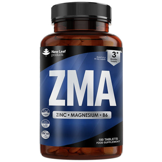 New Leaf - ZMA Tablets with Zinc & Magnesium 3 Months Supply