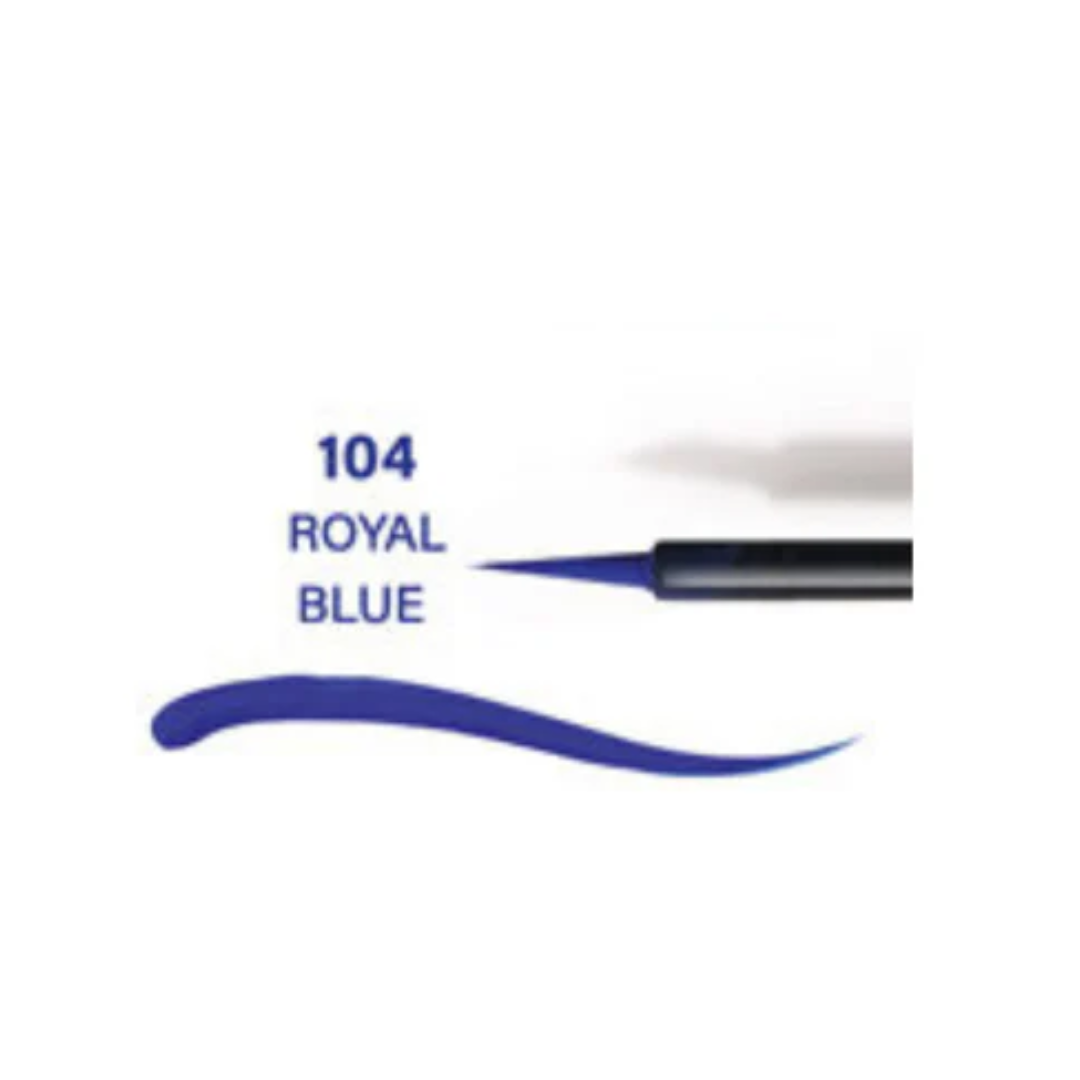 Golden Rose - Flash Liner Colored Eyeliner - 104 Royal Blue