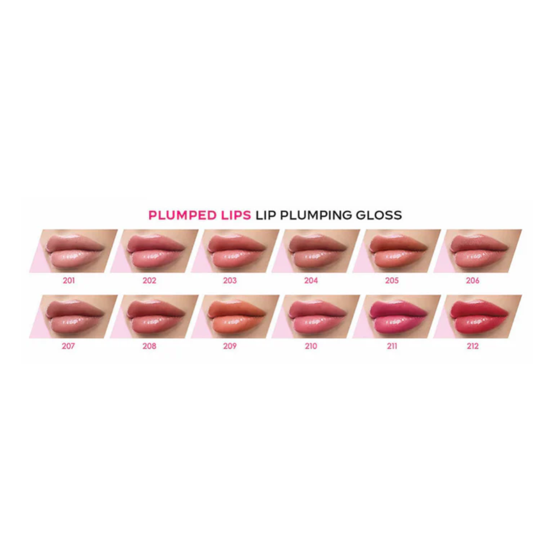 Golden Rose - Plumped Lips-Lip Plumping Gloss - 206