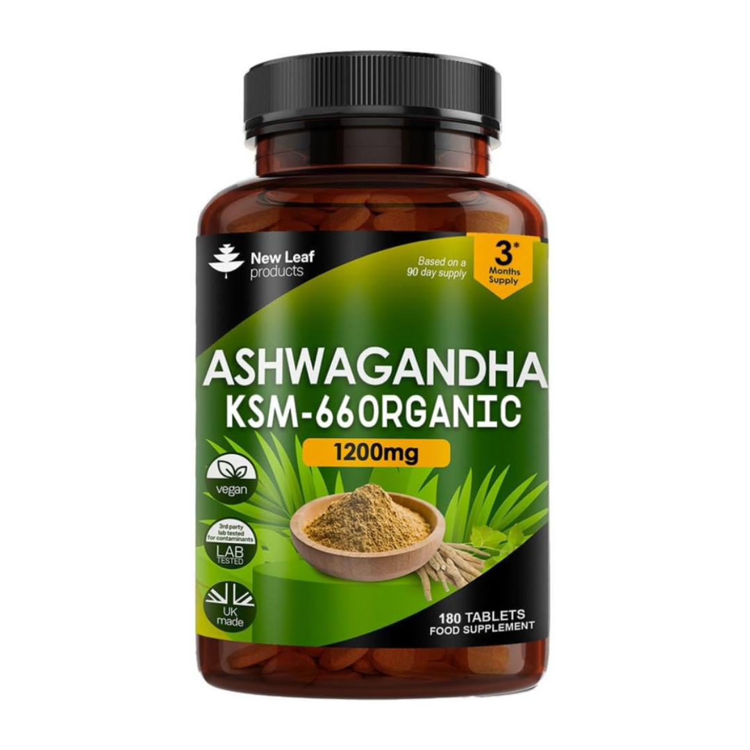 New Leaf - Ashwagandha KSM-66 Extract 3 Month