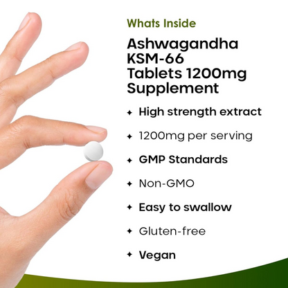 New Leaf - Ashwagandha KSM-66 Extract 3 Month