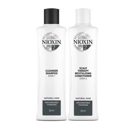 Nioxin - System 2 Shampoo And Conditioner 300ml Bundle