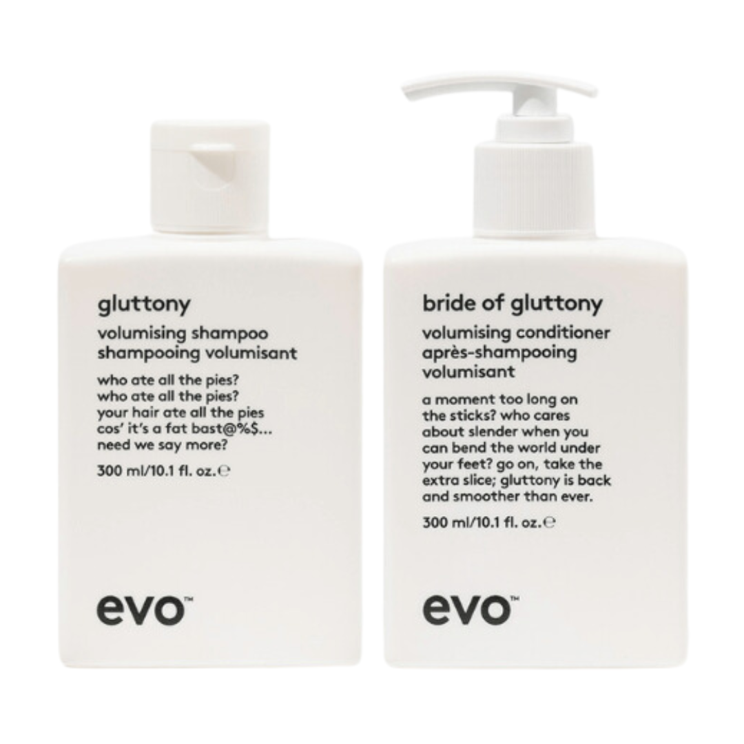 Evo - Gluttony Volumising Duo (300ml + 300ml)