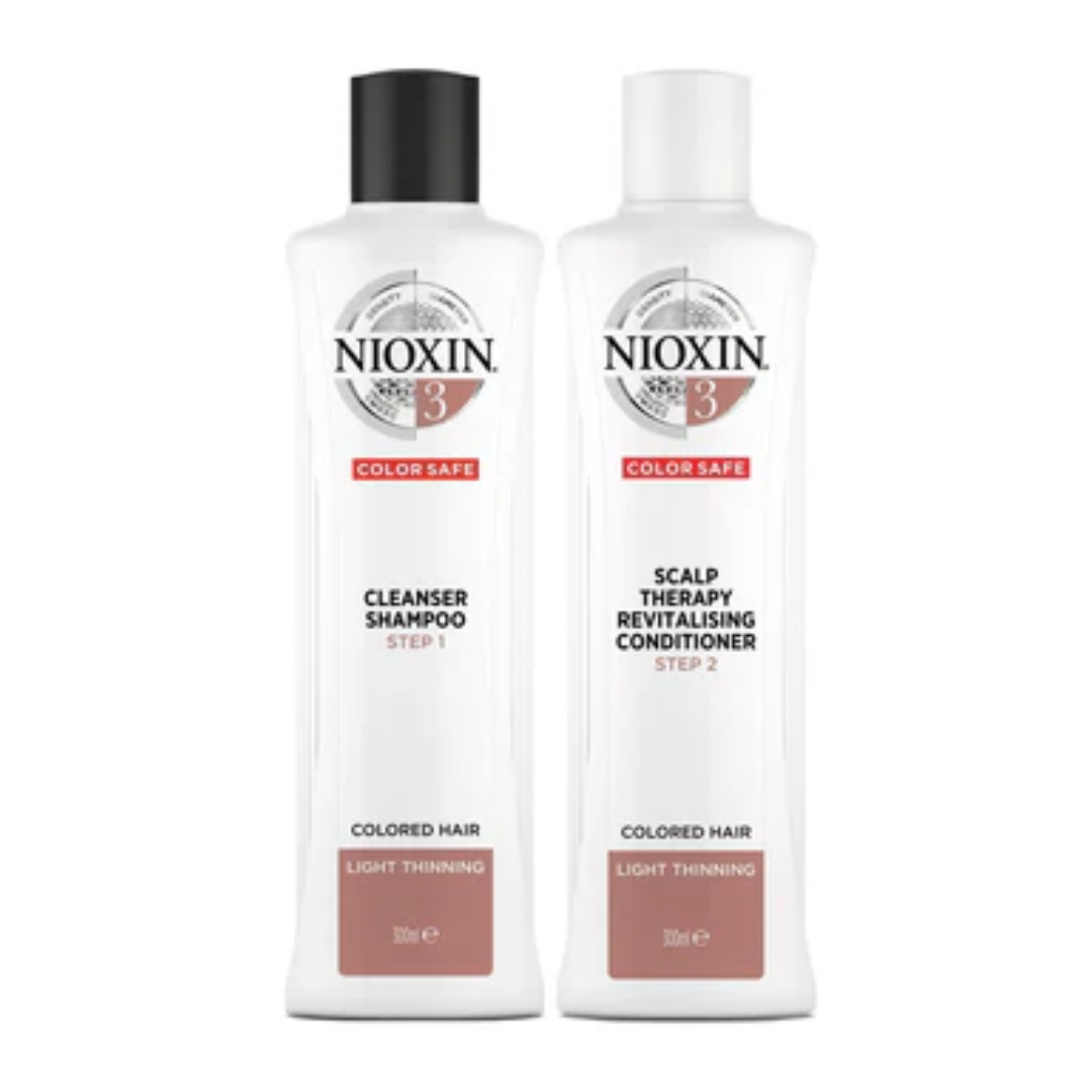 Nioxin System 3  Shampoo And Conditioner 300ml Bundle