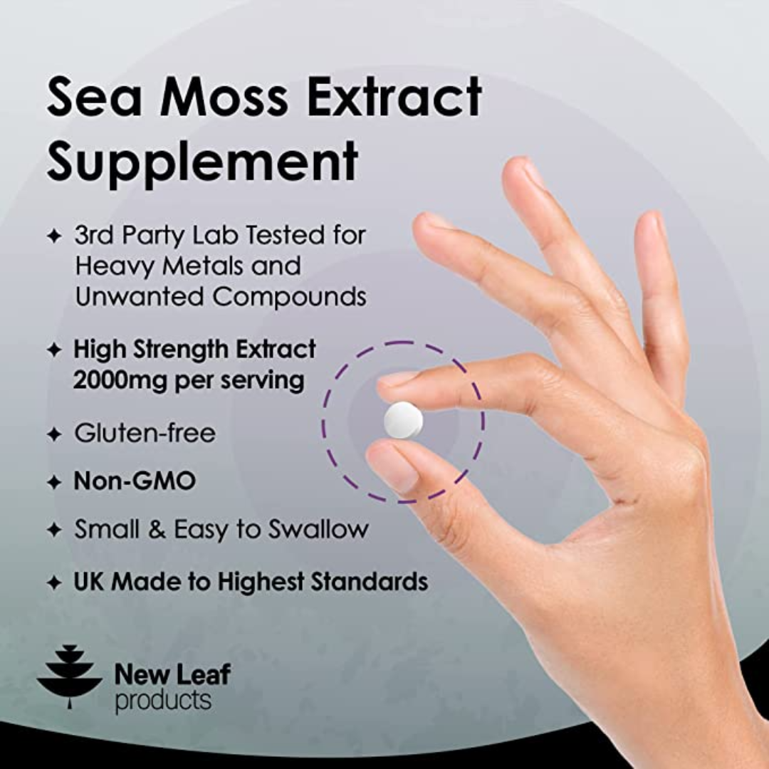 New Leaf - Sea Moss Tablets 6 Month Supply
