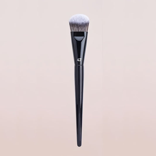 KolorzOnline - Professional Angled Foundation Brush, Dense Soft Bristles, Flawless Full-Coverage Application, Cruelty-Free Synthetic, For Liquid & Cream Makeu