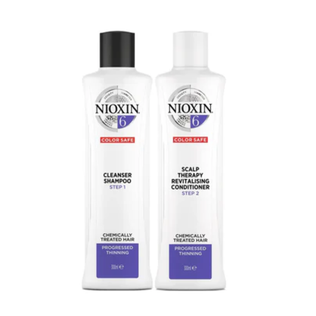 Nioxin System 6 Shampoo And Conditioner 300ml Bundle