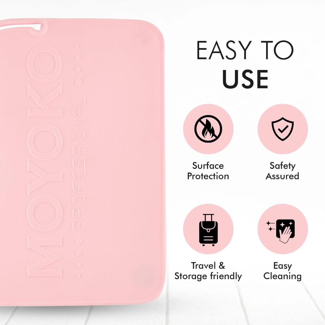 Moyoko - Heat Resistant Silicone Mat Pink