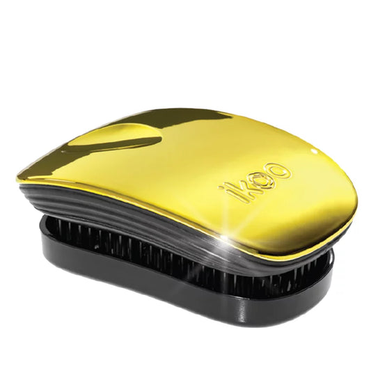 Ikoo - Detangling Brush - Black Soleil Matallic