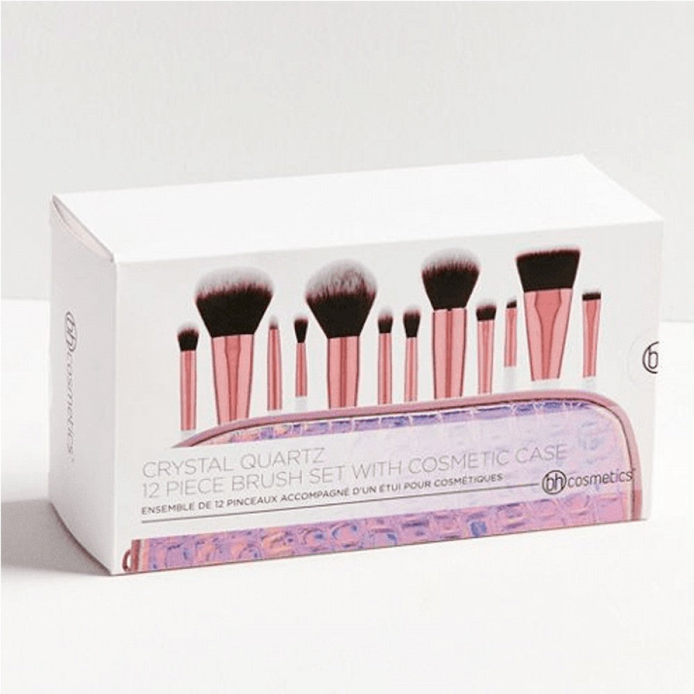 BH Cosmetics -Crystal Quartz - 12 Piece Brush Set