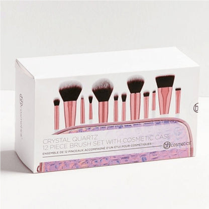 BH Cosmetics -Crystal Quartz - 12 Piece Brush Set