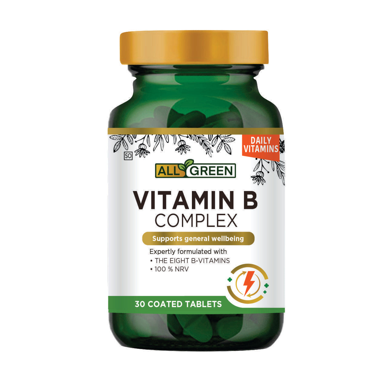 All Green - Vitamin B Complex 30