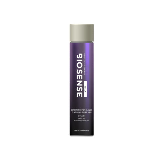 Bio Sense hair product bottle on a white background