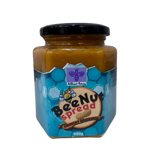 AL KHAIR HONEY - BeeNut Honey Spread 370g Glass Jar