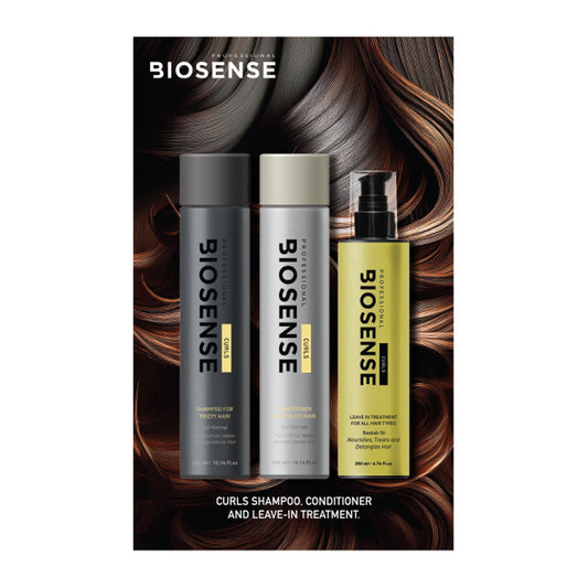 Biosense - Curl Gift Set | Shampoo, Conditioner & Treatment