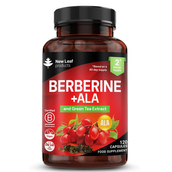New Leaf - Berberine + ALA Capsules 2 Months Supply