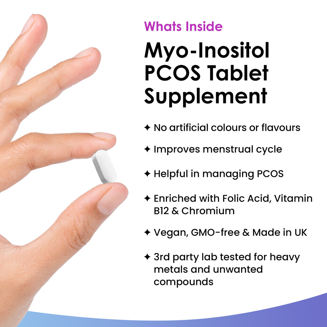 New Leaf - Myo-Inositol PCOS Supplement 2 Months Supply