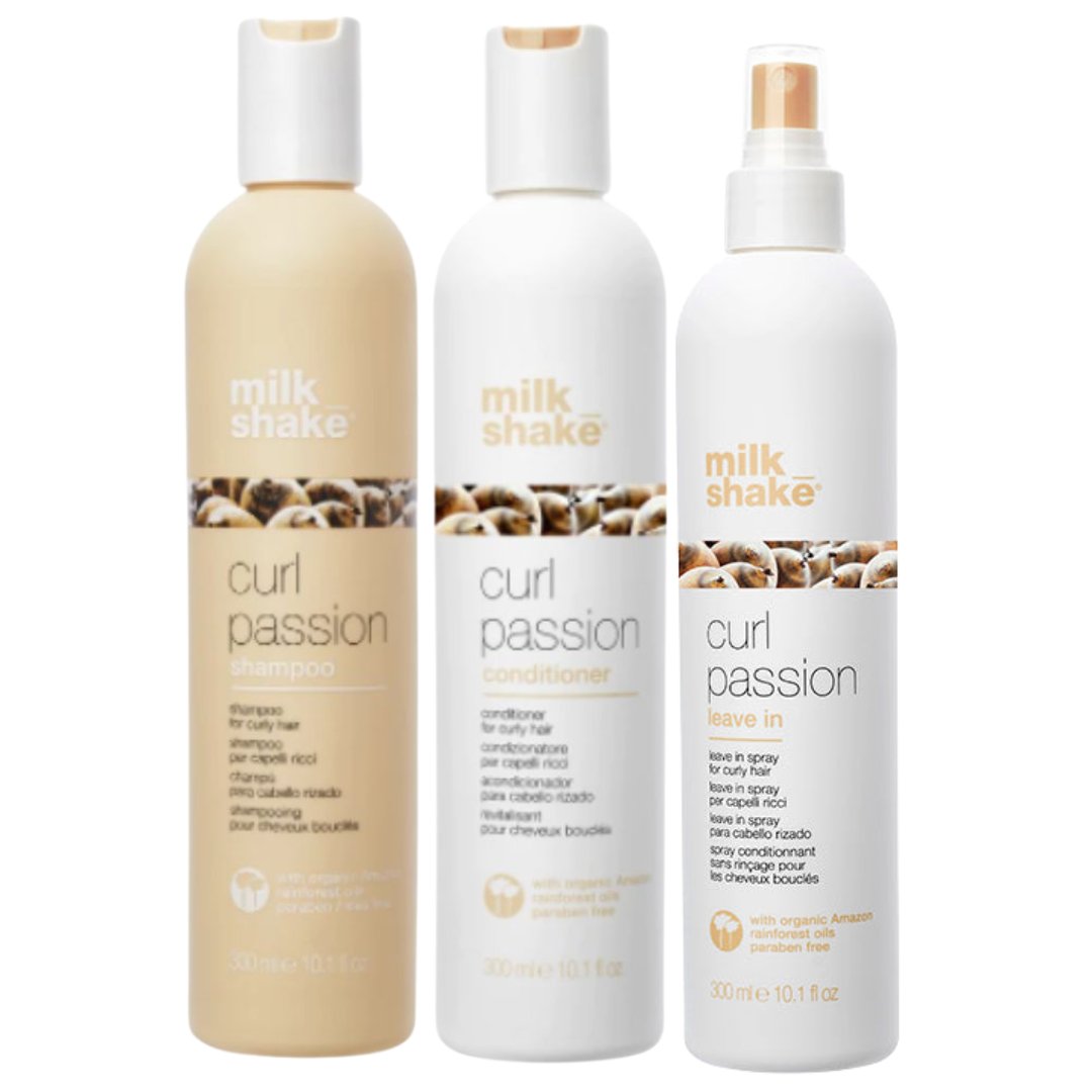 MilkshakeCurl Passion shampoo and conditioner Trio Bundle