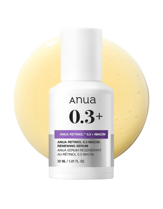 K Beauty - Anua Retinol 0.3% + Niacin Renewing Serum (30ml) - Anti-Aging