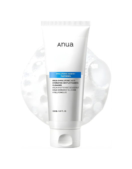 K Beauty - Anua 8 Hyaluronic Acid Gentle Foaming Cleanser (150ml)
