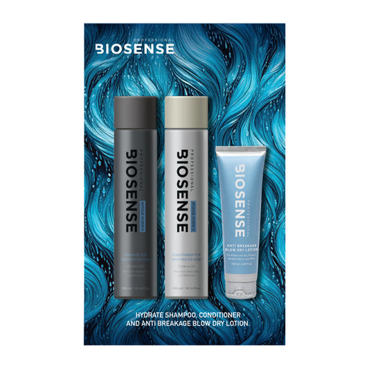 Biosense - Hydrate Gift Set | Shampoo, Conditioner & Treatment