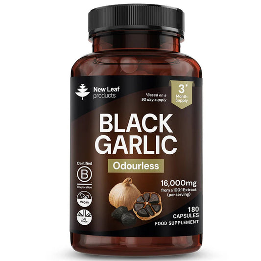 New Leaf - Black Garlic 180 Capsules
