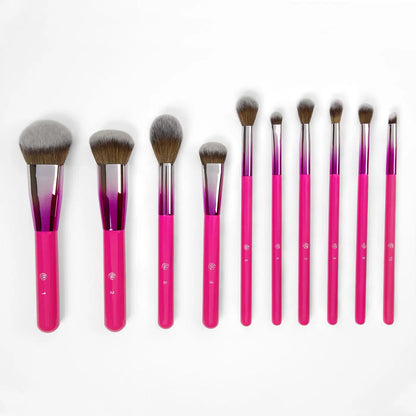 BH Cosmetics - Midnight Festival - 10 Piece Brush Set