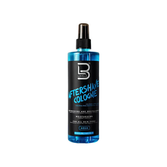 L3VEL3-  Aftershave Cologne 400ml - Aqua