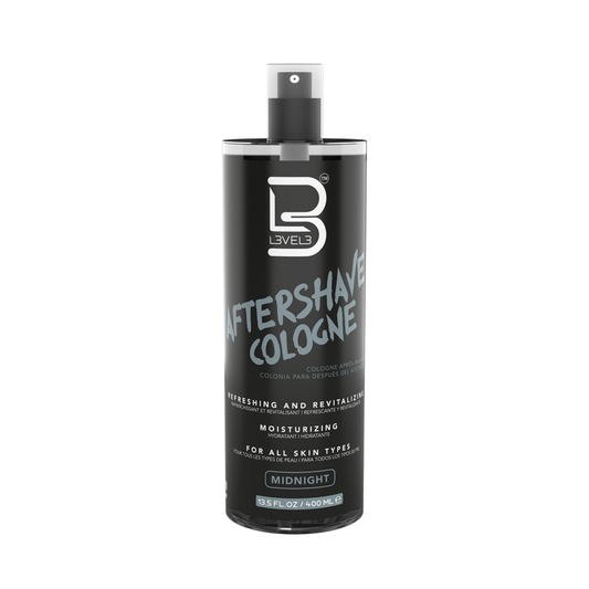 L3VEL3 - Aftershave Cologne 400ml - Midnight