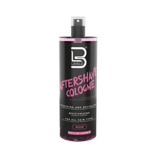 L3VEL3 - Aftershave Cologne 400ml - Rose