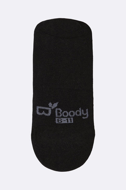 Boody - Invisible No Show Socks - Black