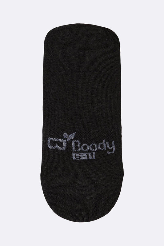 Boody - Invisible No Show Socks - Black