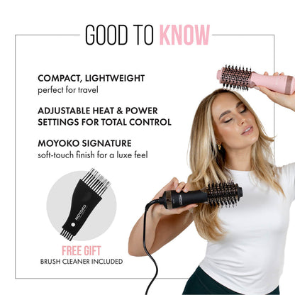 Moyoko - Mini Magnitude Blowbrush - Pink