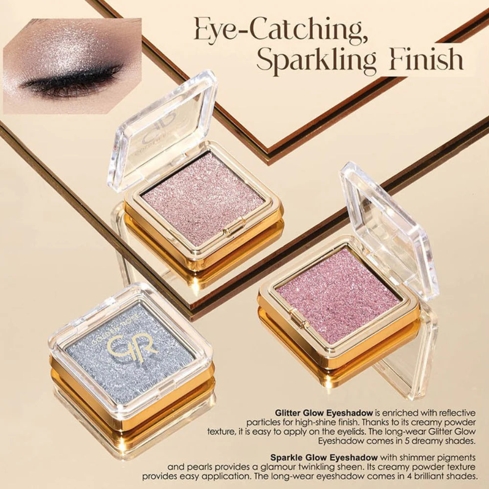 Golden Rose - Sparkle Glow Eyeshadow - 54 Mercury