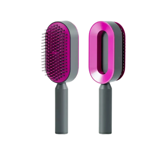 3D Self Cleaning Brush - Purple