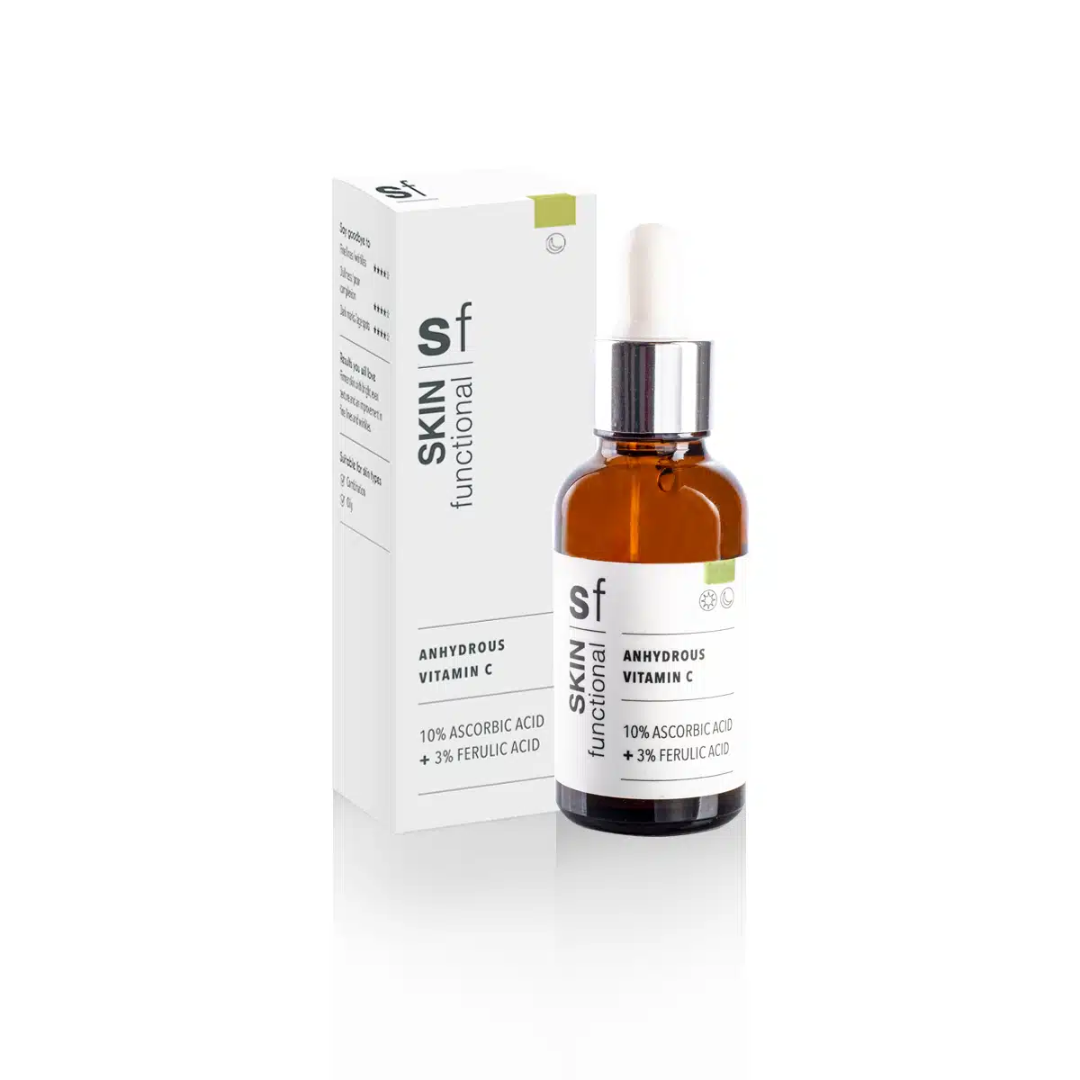 Skin Functional - Anhydrous Vitamin C | 10% Ascorbic Acid + 3% Ferulic Acid | 30ml