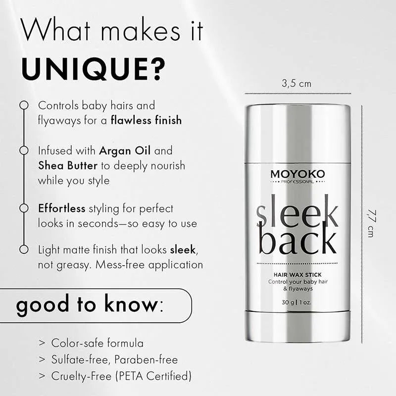 Moyoko - Sleek Back | Hair Wax Stick